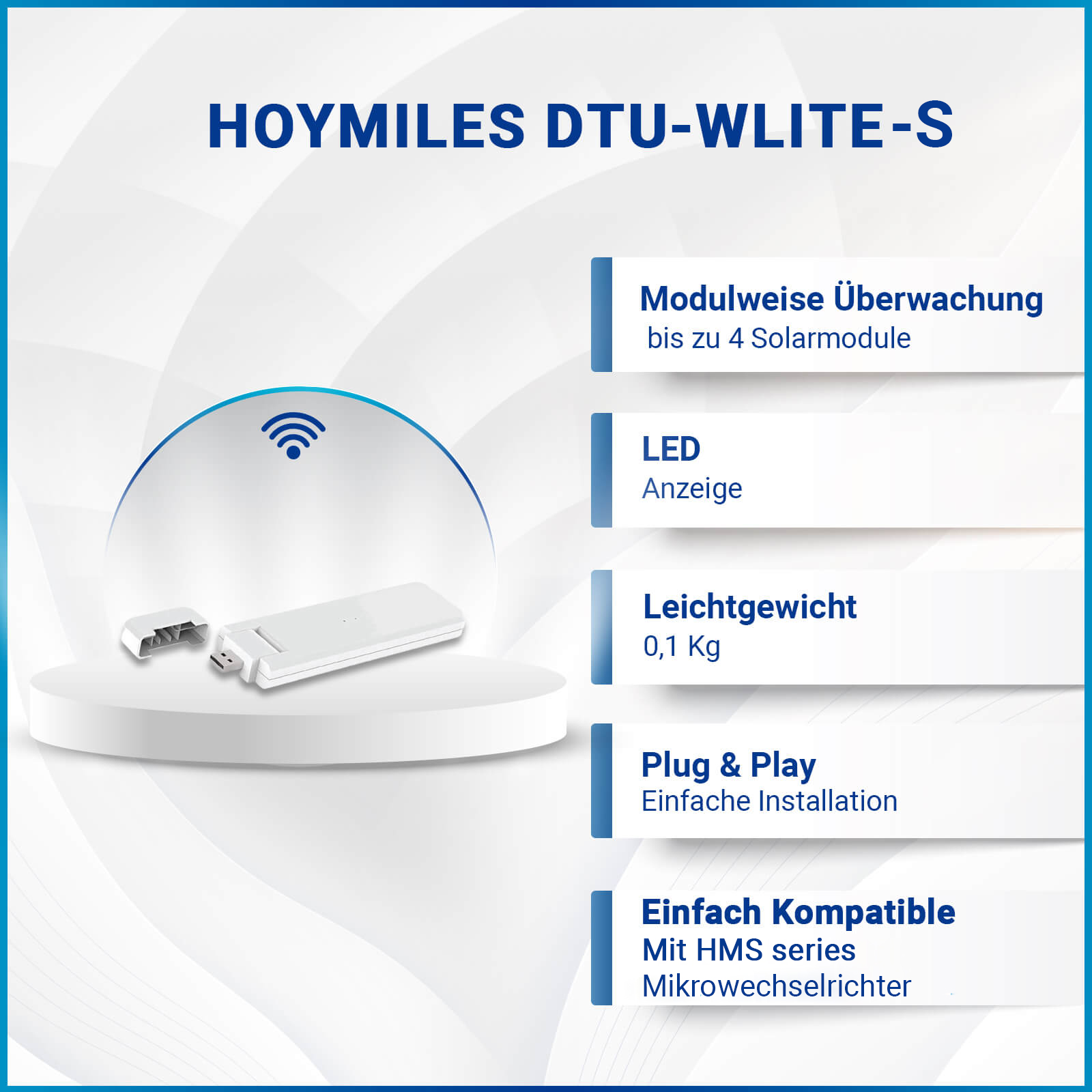 Hoymiles HM-1500 & DTU-WLite Set